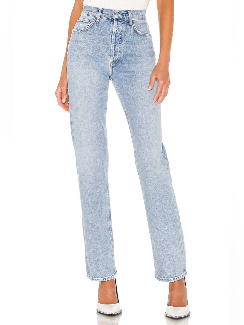 Agolde Lana Straight Leg Jean